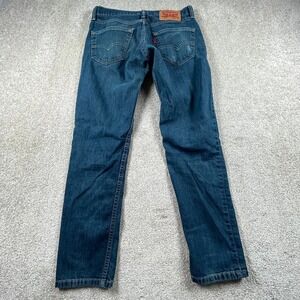 Levi's 511 Jeans Mens 29 Blue Denim 5-Pockets Dark Wash Slim Fit Streetwear